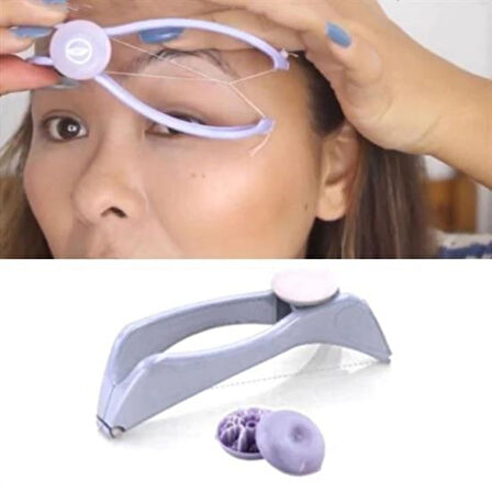 Sylar Slique Pratik İple Kaş Bıyık Tüy Alma Epilasyon Aleti Makinesi