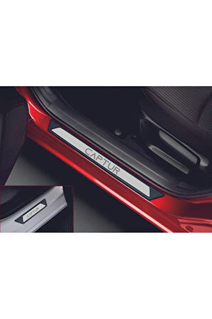RENAULT CAPTUR TÜM MODELLER UYUMLU STYLE KROM KAPI EŞİĞİ 4 PARÇA