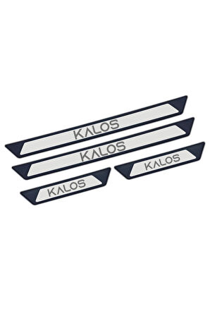 CHEVROLET KALOS TÜM MODELLER UYUMLU STYLE KROM KAPI EŞİĞİ 4 PARÇA ABS