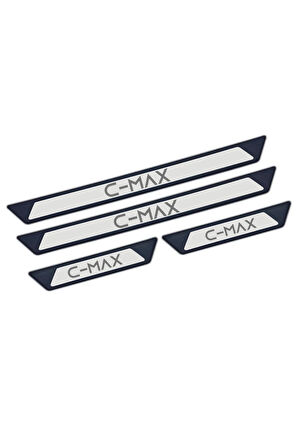 FORD C-MAX TÜM MODELLER UYUMLU STYLE KROM KAPI EŞİĞİ 4 PARÇA ABS