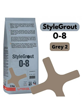STYLEGROUT 0-8 GREY 2 DERZ DOLGU 3 KG