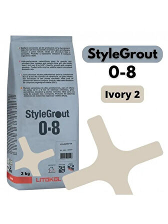 STYLEGROUT 0-8 IVORY 2 DERZ DOLGU 3 KG