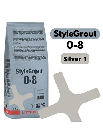 STYLEGROUT 0-8 SILVER 1 DERZ DOLGU 3 KG