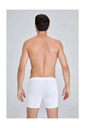 Erkek Beyaz Arsenal 2li Boxer