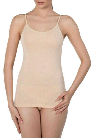 Kadın Ten Basic Top Pamuklu Atlet Ba0636201