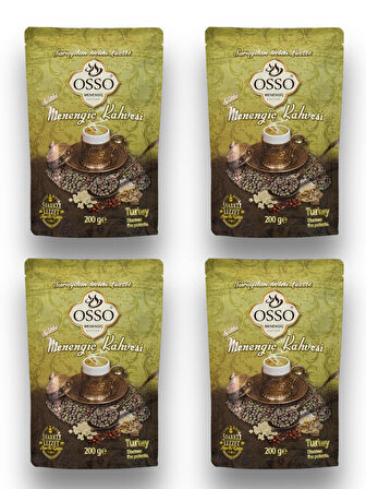 Osso 4'lü Menengiç Kahvesi(4X200=800gr)