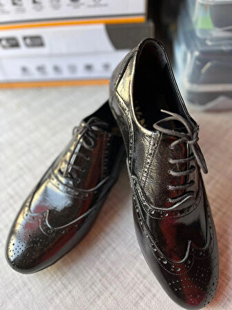 TANGO, SALSA, BACATA, SWİNG, LİNDA HOOP ÇİFT YÜZLÜ ERKEK DANS AYAKKABISI