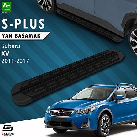 S-Dizayn Subaru XV S-Plus Siyah Yan Basamak 173 Cm 2011-2017 A+ Kalite