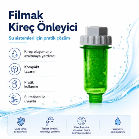 Filmak Kireç Önleyici Su Filtresi 608696001