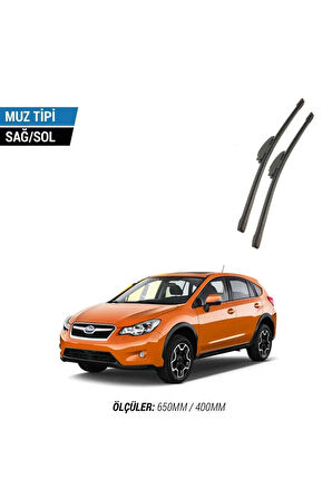 SUBARU XV 2012-2015 2'li Ön Cam Sileceği Sağ Sol Silecek Takımı Muz Silecek