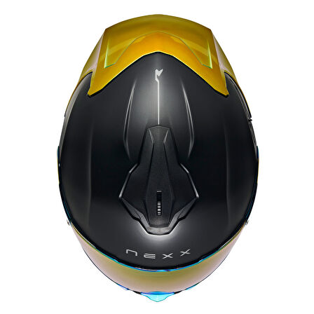 Y.100R SUBSONIC MAT SİYAH-KIRMIZI KASK