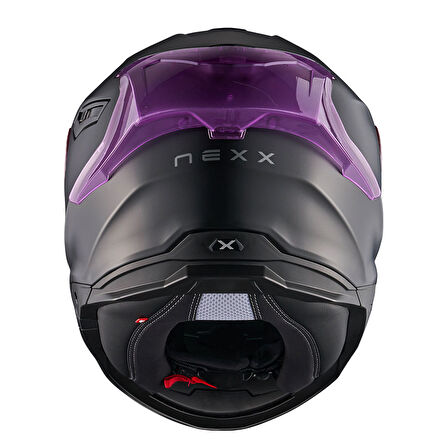 Y.100R SUBSONIC MAT SİYAH-PEMBE KASK