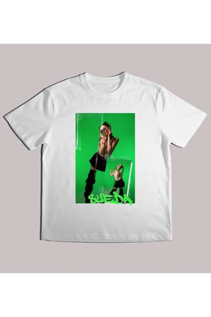 Kız Erkek Çocuk Manifest Sueda Poster Baskılı %100 Organik Pamuk Tshirt