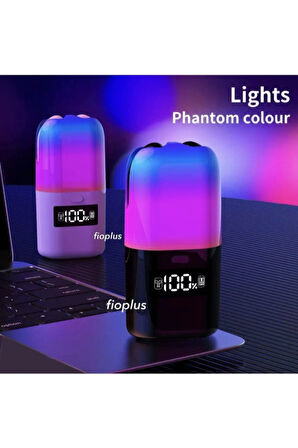 Time&TecH İKİSİ BİR ARADA KABLOSUZ KULAKLIK TAŞINABİLİR HOPARLÖR