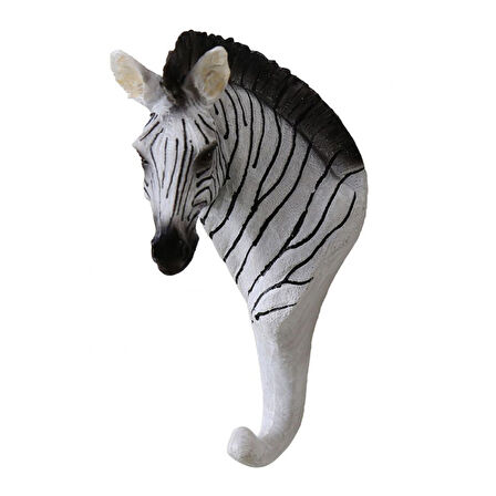 Dekoratif Modern Duvar Askılık Zebra Duvar Dekor Askı 