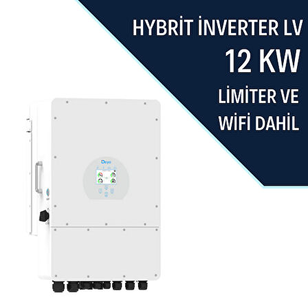 12KW HİBRİT TRİFAZE İNVERTER LV