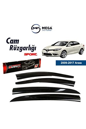 Renault Fluence Mugen Cam Rüzgarlık