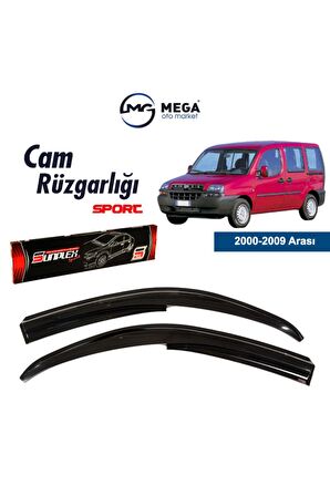 Fiat Doblo 2000-2009 Arası Mugen Cam Rüzgarlık