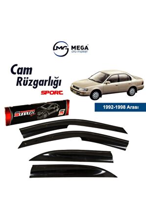 Toyota Corolla 1992-1998 Arası Mugen Tip Cam Rüzgarlık