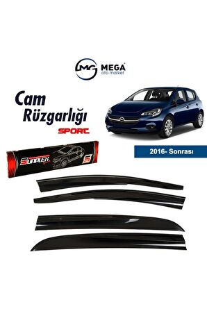 Opel Corsa E 2016- Sonrası Mugen Tip Cam Rüzgarlık