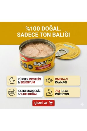 Superfresh Superton Ton Balığı 75 Gr X 24 Adet