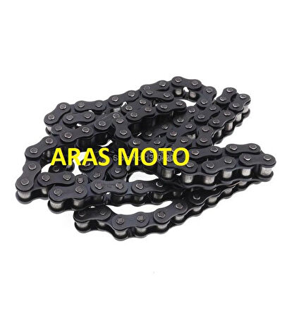 Bajaj Pulsar Ns 150-Ns 160-As150 Teker Zinciri 136 Bakla 4*28 Oringsiz Düz A Kalite Tayvan_Supermoto