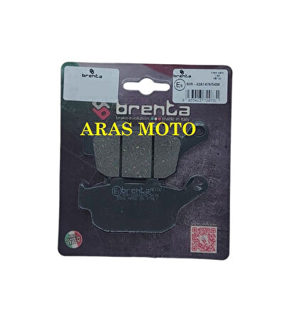 Drift 125 L Arka Fren Balatası Brenta (Made İn İtaly)_Supermoto