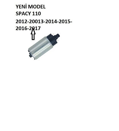Honda Spacy 110 Benzin Pompası 2012-2017 Yeni Model Uyumlu_Supermoto