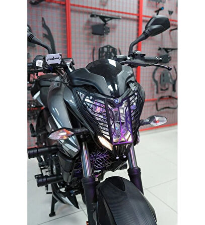 Bajaj Pulsar Ns 200-Ns 150-Ns 160-Ns 125 Far Koruma Demiri (Cnc Kesim,Statik Boyalı)_Supermoto
