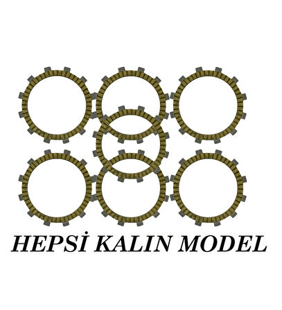 Cf Moto Nk 250 Uyumlu Debriyaj Balata Seti 7 Li Kevlar Isıya Dayanıklı Thailand Malı _Supermoto