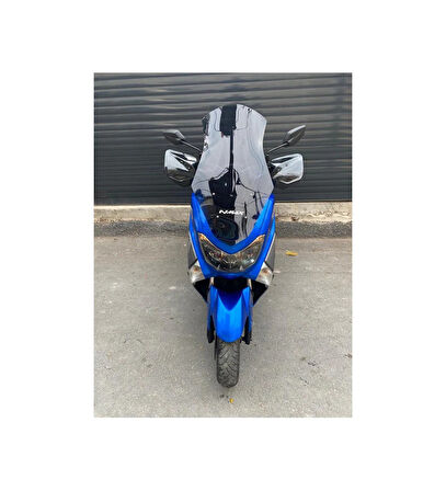 Yamaha Nmax 125 ,155 Ön Siperlik Camı Füme Renk 72 Cm Uzun Tur Camı ( Vida Seti Hariç )_Supermoto