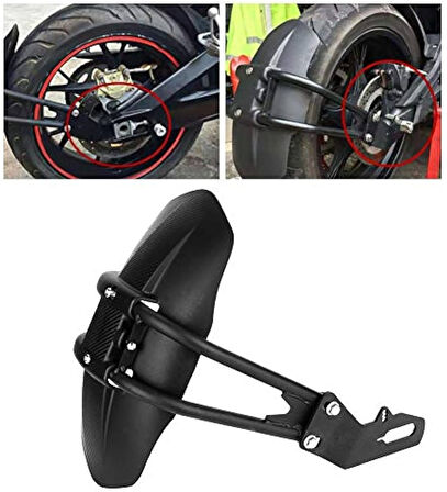 Motosiklet Universal Çamurluk Sıyırıcı 125Cc - 250Cc - 500Cc Motorlara Kadar Uyumlu _Supermoto
