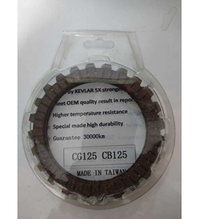 Honda Cb 125 Ace Debriyaj Balatası Orjinal Kalite Taiwan_Supermoto