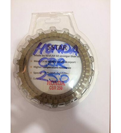 Honda Cbr 250 R Debriyaj Balatası Yeni Model İnce Balatalı _Supermoto