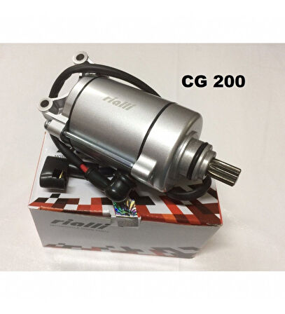Cg 200 Marş Motoru Rialli _Supermoto