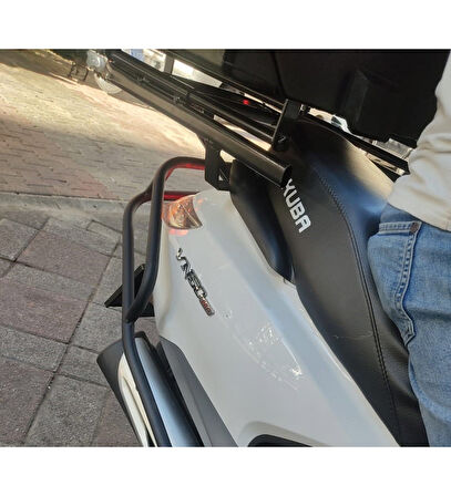 Kuba Valentino 50-125 Cc / Vn 50 Pizza Çanta Demiri Kızaklı Model _Supermoto