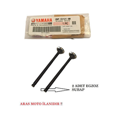 Nmax 125 - 150 Egzoz Subap Takımı (Egsoz Sibop ) 2 Adet Orjinal _Supermoto