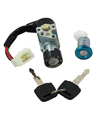 Honda Beat - Activa 100 Kontak Seti Oem (Eski Teneke Kasa) _Supermoto