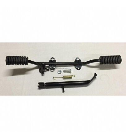 Cg Tipi Ön Basamak + Yan Ayak Sehpa Takım Seti Orta Demir _Supermoto