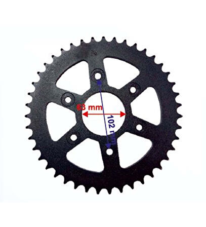 Bajaj Dominar Arka Dişli 400 Ktm 200 Duke 390 2015 2020 _Supermoto