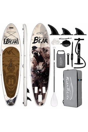 Feath-R-Lite MODEL : BEAR ŞİŞME SUP BOARD/STAND UP PADDLE BOARD 350x89x15 CM 1 YIL GARANTİ