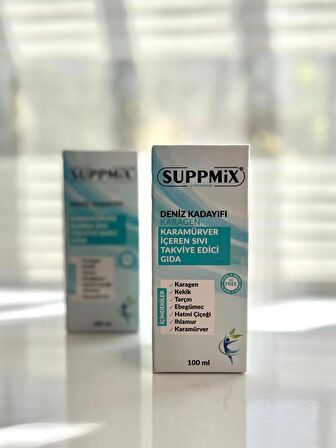 Suppmix Karagen Bitkisel Şurup 100 ml 2'Lİ SET