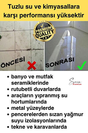 Suprey Şeffaf Sızdırmazlık Su İzolasyon Spreyi Mutfak Banyo Araba Tekne Seramik Hortum Metal Yüzey