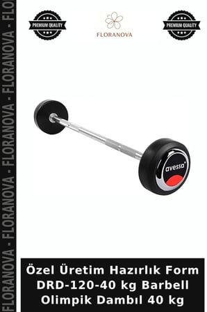 Özel Üretim Hazırlık Form DRD-120-40 kg Barbell Olimpik Dambıl 40 kg