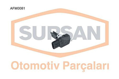 Supsan AFM0081 Sensör Hava Akış Corolla 1.6 16V VVT I 1Zr Fe 2Zr Fe 4Zz Fe 5 Pın Oval Konnektör 222040H010