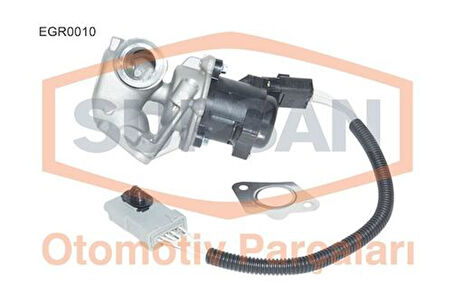 Supsan EGR0010 EGR Valfi Focus II C-Max 1.6TDCI 16V 03-04 Kablolu 1229960