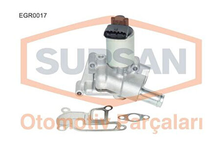 Supsan EGR0017 EGR Valfi Agila A Astra G H Corsa C 1.2 1.4 16V Benzinli Z12Xe Z12XEP Z14XEL Z14XEP 5 Pın Oval Soket 09157671