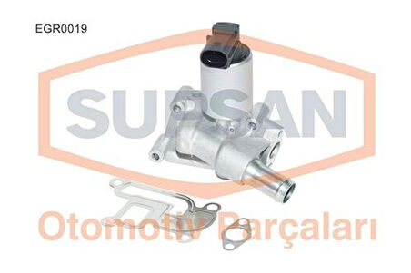 Supsan EGR0019 EGR Valfi Astra G Astra H Corsa C 1.2 1.4 16V Benzinli Z12XEP Z14XEP Z14XEL Corsa D 1.0 1.2 A10XEP Z10XEP 5 Pın D Tipi Soket 55556720