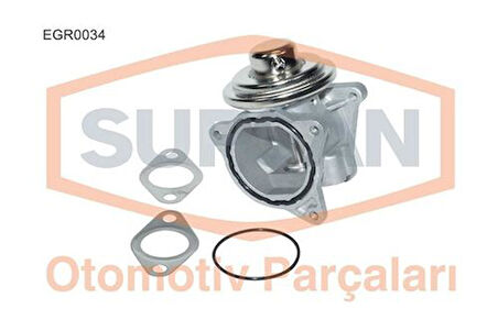 Supsan EGR0034 EGR Valfi Golf IV V Bora 00-05 Polo 1.9TDI Jetta III Passat 05-1.9 2.0TDI BKC Bxe BKD AXR Blt 038131501AF