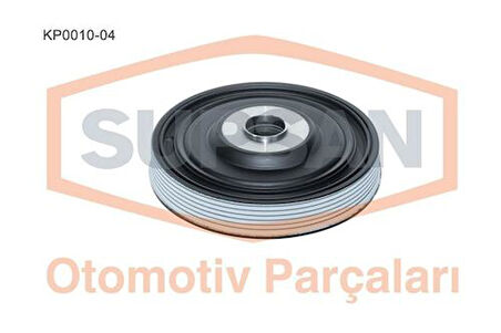 Supsan KP0010-04 Krank Kasnağı Renault Kangoo Clio Megane 1.5 DCI Eng K9K 123033245R